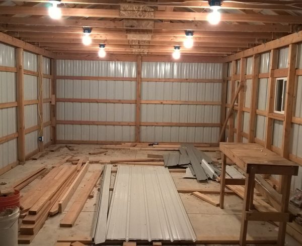 Building A Pole Barn Shed From Scratch – Part 1 The Foundation | Double